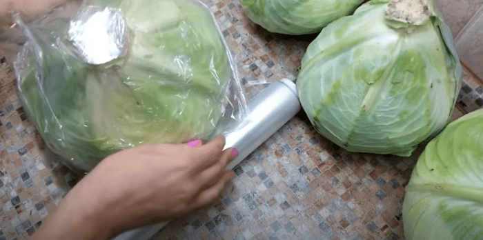 Хранение капусты в холодильнике